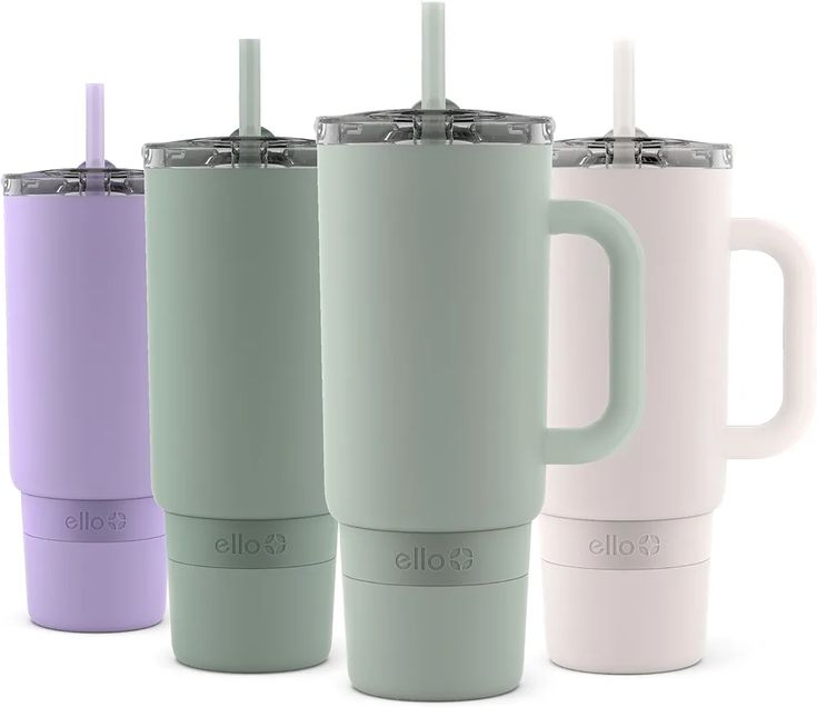 1200ml Stainless Steel Tumbler with Lid and Straw Vacuum Insulated Tumbler Double Wall Reusable Tumbler Bottle with Handle Leak Proof Tumbler for Office, Gym (Beige)