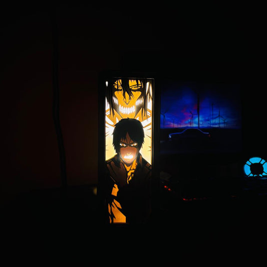 Eren Yeager 3D Light Box
