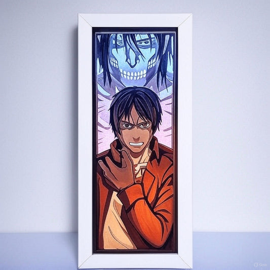Eren Yeager 3D Light Box